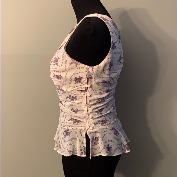 NWOT Express 100% silk blouse Size 6 - Picture 3 of 7